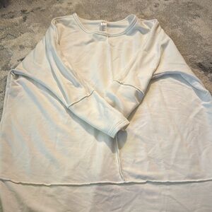 SPANX XS Perfect Length Dolman Tunic Sweatshirt